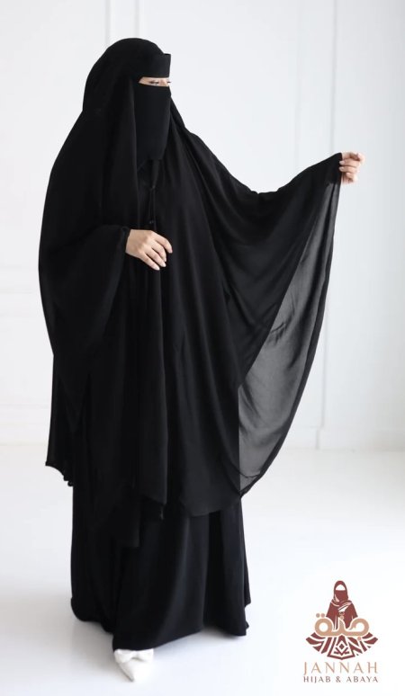 عباية رأس ماركة Tajj / وشاح مفتوح